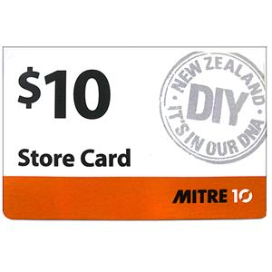 Mitre 10 New Zealand scratch off store card