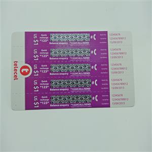 Telecel Scratch Phone Charge Card