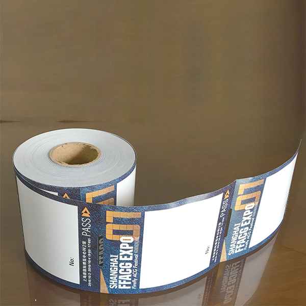 Paper roll ticket 7